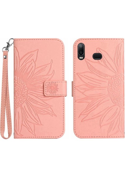 Samsung Galaxy A10S/KART Yuvaları Tutucu Flip Cüzdan Telefon ile M10S (Yurt Dışından)