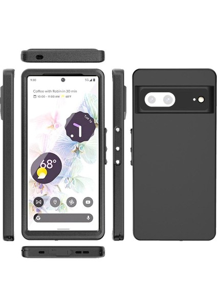 Ekran Koruyucu 12FT Askeri Darbeye Dayanıklı Dahili Google Piksel 7 Için Kılıf (Yurt Dışından)