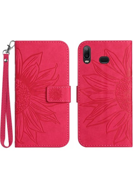 Samsung Galaxy A10S/KART Yuvaları Tutucu Flip Cüzdan Telefon ile M10S (Yurt Dışından)