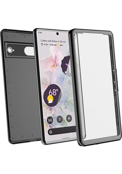 Ekran Koruyucu 12FT Askeri Darbeye Dayanıklı Dahili Google Piksel 7 Için Kılıf (Yurt Dışından) fırsatları