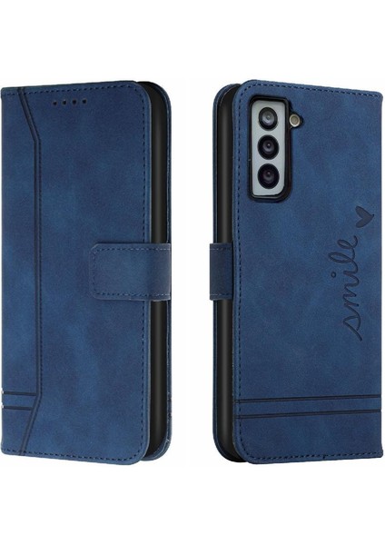 Samsung Galaxy S22 Flip Folio Cüzdan Için Telefon Kılıfı El Kayışı Kart Yuvaları (Yurt Dışından)