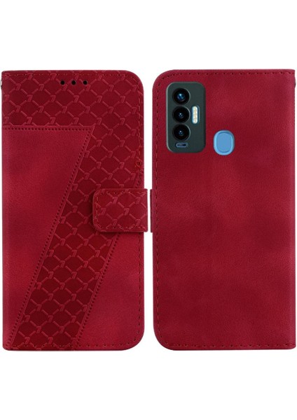 Tecno Camon 18I Kart Yuvası Fonksiyonu Için Telefon Kılıfı Flip Folio Kapak Cüzdan (Yurt Dışından)