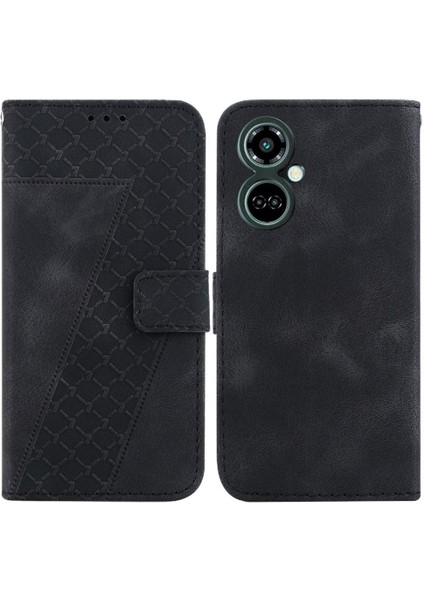 Tecno Camon 19 Pro 5g Cüzdan Pu Deri Kabartmalı Desen Için Telefon Kılıfı (Yurt Dışından)