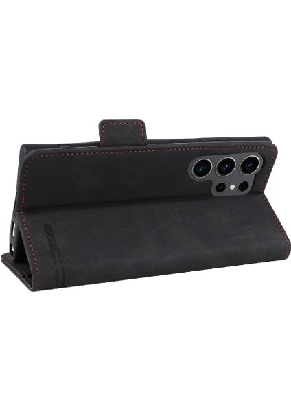 Kart Tutucu Kickstand Kart Folio ile Samsung Galaxy S24 Ultra Için Kılıf (Yurt Dışından) indirimleri