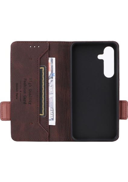 Kart Tutucu Kickstand Kart Ekleme ile Samsung Galaxy S24 Için Kılıf (Yurt Dışından) indirimleri