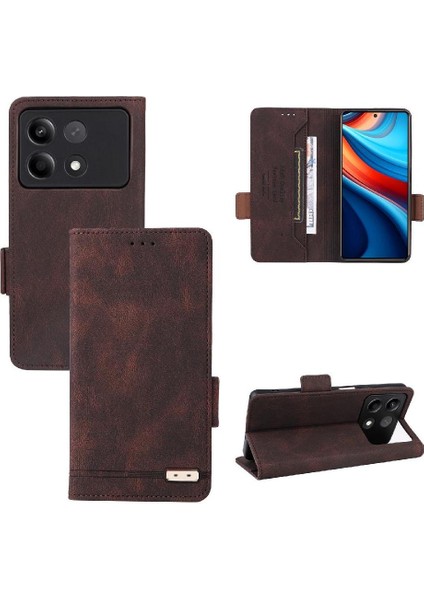Xiaomi Redmi Not 13 Pro Için Kılıf Kart Tutucu Kickstand ile Tam Folio (Yurt Dışından)