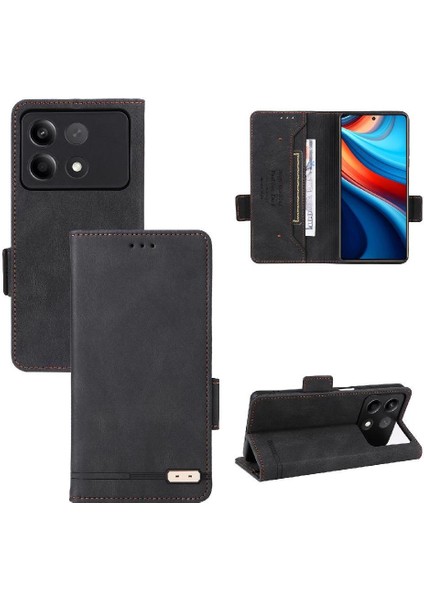Xiaomi Redmi Not 13 Pro Için Kılıf Kart Tutucu Kickstand ile Tam Folio (Yurt Dışından)