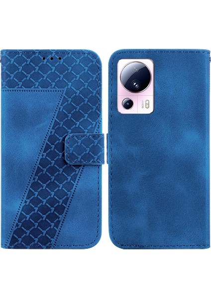 Telefon Kılıfı Için Xiaomi 13 Lite Cüzdan Flip Folio Kapak Kart Yuvası Fonksiyonu (Yurt Dışından)