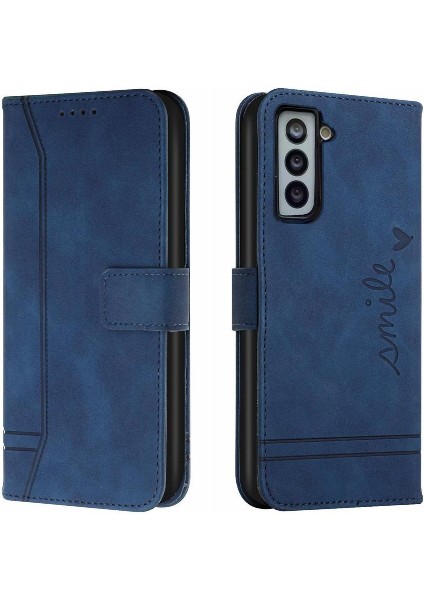 Telefon Kılıfı Için Samsung Galaxy S21 Fe El Kayışı Flip Folio Cüzdan Kart Pu (Yurt Dışından)
