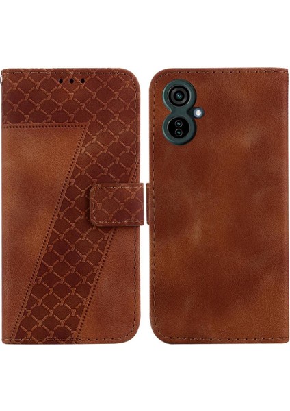 Tecno Camon 19 Neo Cüzdan Kabartmalı Desen Pu Deri Flip Için Telefon Kılıfı (Yurt Dışından)