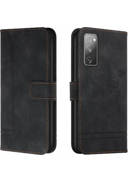 Samsung Galaxy S20 Fe Kart Yuvaları Için Telefon Kılıfı Kapak Flip Folio Cüzdan Pu (Yurt Dışından)