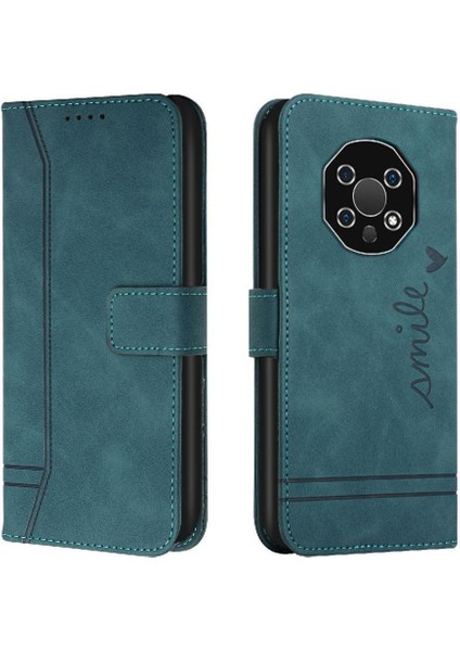 Telefon Kılıfı Için Oukitel W13 Manyetik Kapatma Flip Folio Cüzdan Kart Yuvaları (Yurt Dışından)