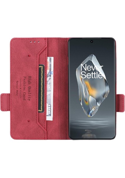 Oneplus Ace 3 5g Için Kılıf Deri Kart Sahibinin Tam ile Folio Flip Case (Yurt Dışından)