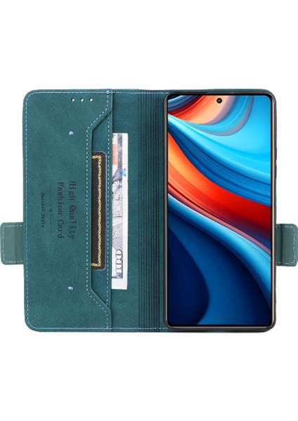 Xiaomi Redmi Not 13 Pro Için Kılıf Kart Tutucu Kickstand ile Tam Folio (Yurt Dışından)