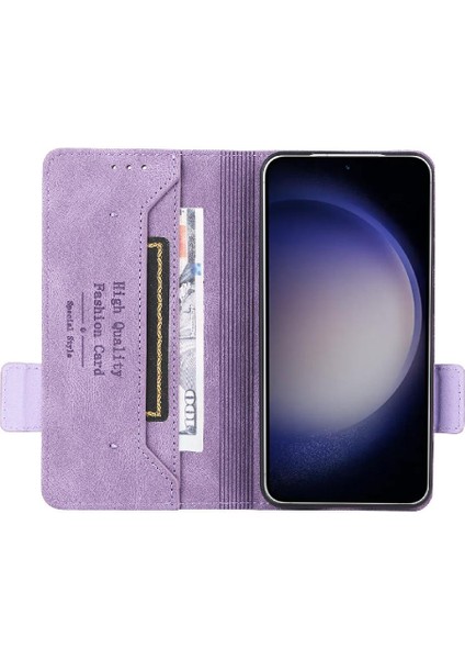 Kart Tutucu Kickstand Kart Ekleme ile Samsung Galaxy S24 Için Kılıf (Yurt Dışından) indirimleri