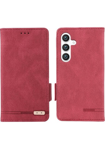 Kart Tutucu Kickstand Kart Ekleme ile Samsung Galaxy S24 Için Kılıf (Yurt Dışından)