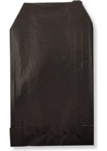 Roco Paper Hediye Paketi 25 x 6 x 30 cm Dipsiz Kese Kağıdı Yapışkanlı Ağız Siyah 25'li Paket modelleri