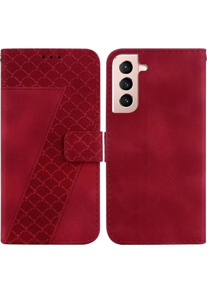 Samsung Galaxy S22 5g Için Telefon Kılıfı Cüzdan Kart Yuvası Fonksiyonu Flip Folio (Yurt Dışından)