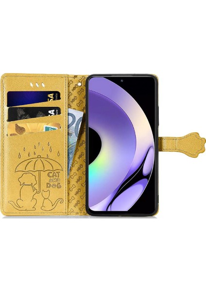 Realme 10 Pro Karikatür Hayvanlar Için Kılıf Darbeye Kısa Kayış Deri (Yurt Dışından) fırsatları