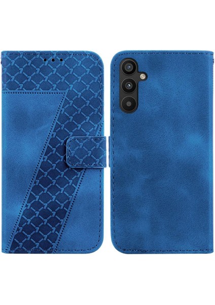 Samsung Galaxy A34 5g Için Telefon Kılıfı Cüzdan Kart Yuvası Fonksiyonu Kabartmalı Pu (Yurt Dışından)