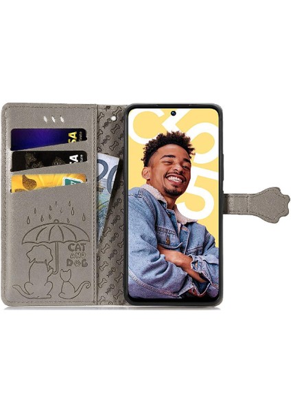 Realme C55 Darbeye Kısa Kayış Deri Kılıf Için Kılıf Kapak Çevirin (Yurt Dışından) fırsatları