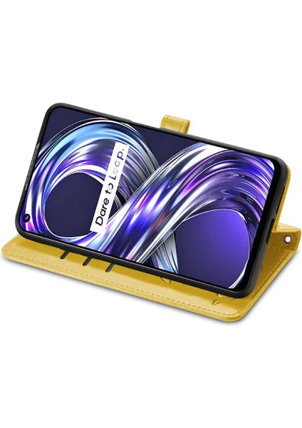 Realme 8i Kısa Kayış Karikatür Hayvanlar Için Kılıf Darbeye Kapak Kılıfı (Yurt Dışından) modelleri