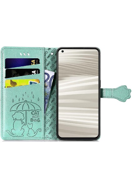 Realme Gt 2 Pro Flip Kapak Için Kılıf Darbeye Karikatür Hayvanlar Kısa Vaka (Yurt Dışından) indirimleri