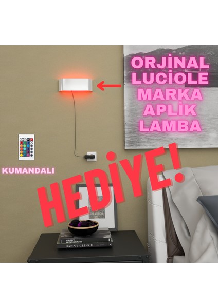 Premium Hepa Filtreli& Hepa Zaman Ayarlı Yüksek Kaliteli Akıllı Hava Temizleyici, Akıllı Kontrol,oled Ekran, Çok Yönlü Hava Girişi+LUCİOLE BEYAZ LAMBADER HEDİYE!