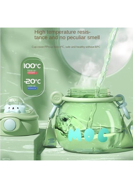 Çocuk Pipetli Göbek Kabı 700ML (Yurt Dışından)