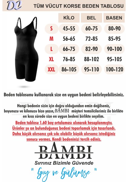 Tam Boy Toparlayıcı Korse Siyah Renk indirimleri