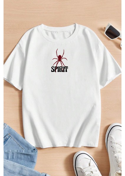 Only Trendwear Çocuk Spirit Baskılı Pamuklu Tshirt