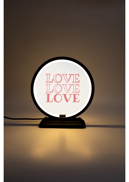 14 Şubat Sevgililer Günü Kişiye Özel Lamba