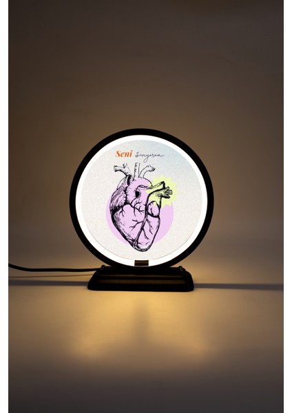 14 Şubat Sevgililer Günü Kişiye Özel Lamba