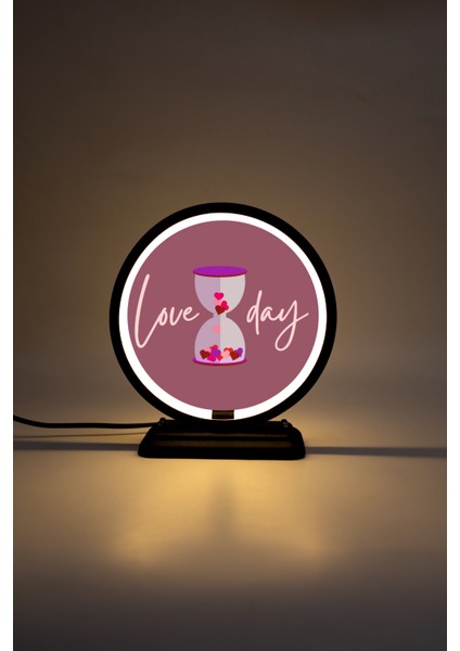 14 Şubat Sevgililer Günü Kişiye Özel Lamba