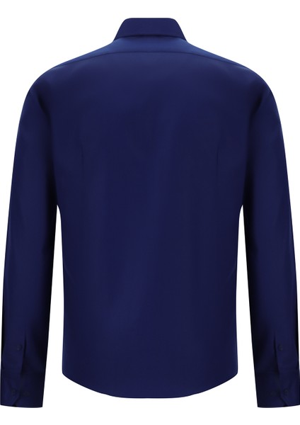 Uzun Kol Slim Fit Klasik Non Iron Saten Pamuklu Gömlek fiyatları