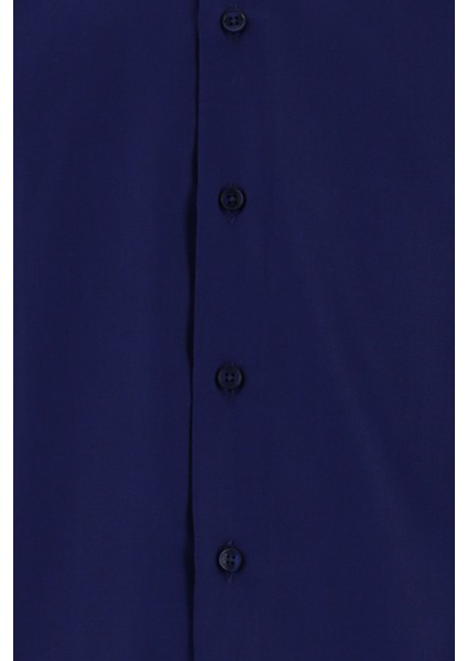 Uzun Kol Slim Fit Klasik Non Iron Saten Pamuklu Gömlek modelleri