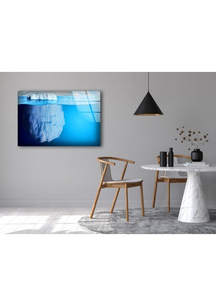 Buz Dağı Temperli Cam Duvar Tablosu fırsatları