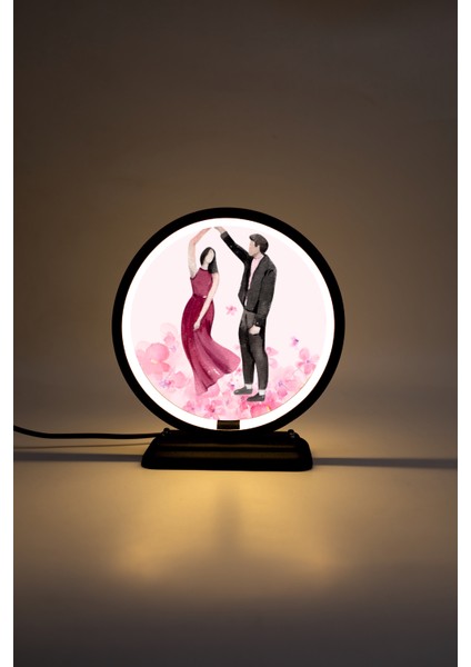 14 Şubat Sevgililer Günü Kişiye Özel Lamba