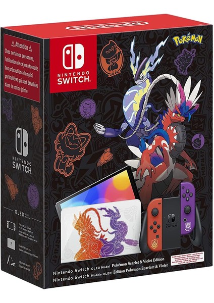 Switch OLED Pokemon Scarlet & Violet Limited Edition