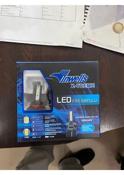 Inweels X-Treme LED Far Ampulu H7 1 Yıllık Garanti