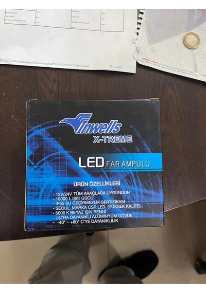 Inweels X-Treme LED Far Ampulu H7 1 Yıllık Garanti