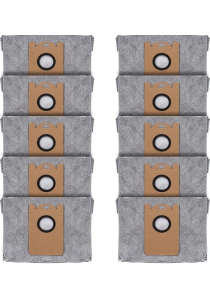 Eufy Robovac L35 Hibrit LR30 Hibrit LR20 Otomatik Boşaltma Istasyonu Için 10 Adet Toz Torbası, Aktif Karbon Kumaşlı (Yurt Dışından)