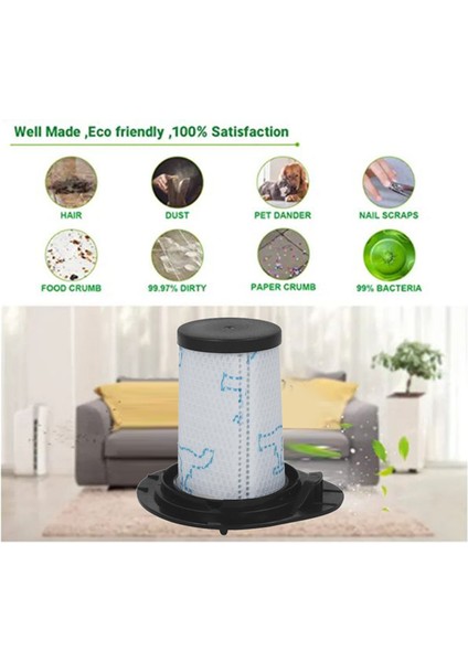 Adet Yıkanabilir Hepa Filtre Rowenta ZR009002 RH9252 RH9276 RH9286 RH92 Elektrikli Süpürge Yedek Yedek Parça (Yurt Dışından)