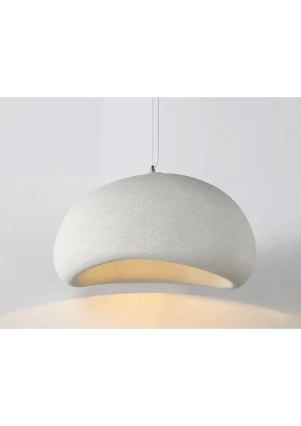 Modern Avize Beton Avize Iskandinav Tasarım 300MM Çap