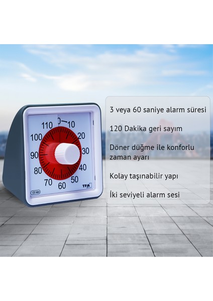 Tfa-Dostmann 38.2043.10 Analog Zamanlayıcı