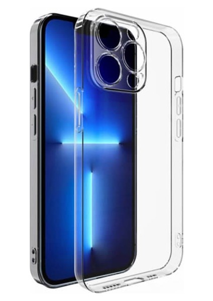 iPhone 11 Pro Kamera Korumalı Şeffaf Silikon Kılıf