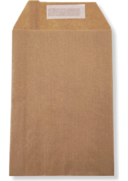 Roco Paper Hediye Paketi 25 x 6 x 30 cm Dipsiz Kese Kağıdı Yapışkanlı Ağız Kraft 25'li Paket