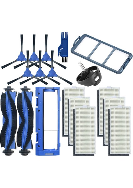 Eufy Robovac 11S / 25C / 30 / 30C / 35C / 12 / 15T / 15C Ince Robotlu Süpürge Ana Yan Fırça Kapağı Hepa Filtre (Yurt Dışından)