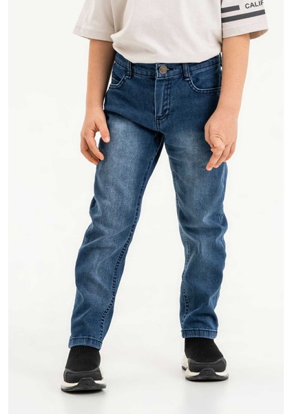 Çift Cepli Fermuarlı Klasik Erkek Çocuk Pantolon fiyatları