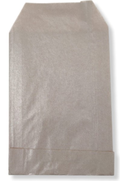Roco Paper Hediye Paketi 15 x 4 x 21 cm Dipsiz Kese Kağıdı Yapışkanlı Ağız Gümüş 25'li Paket modelleri